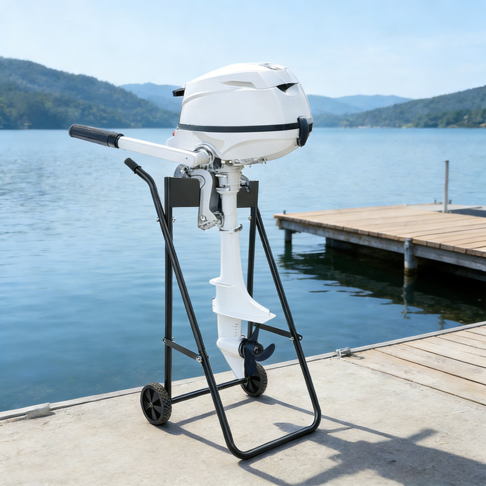 Outboard Motor Stand, Foldable - Engine Stand Heavy Duty recensie en prijs