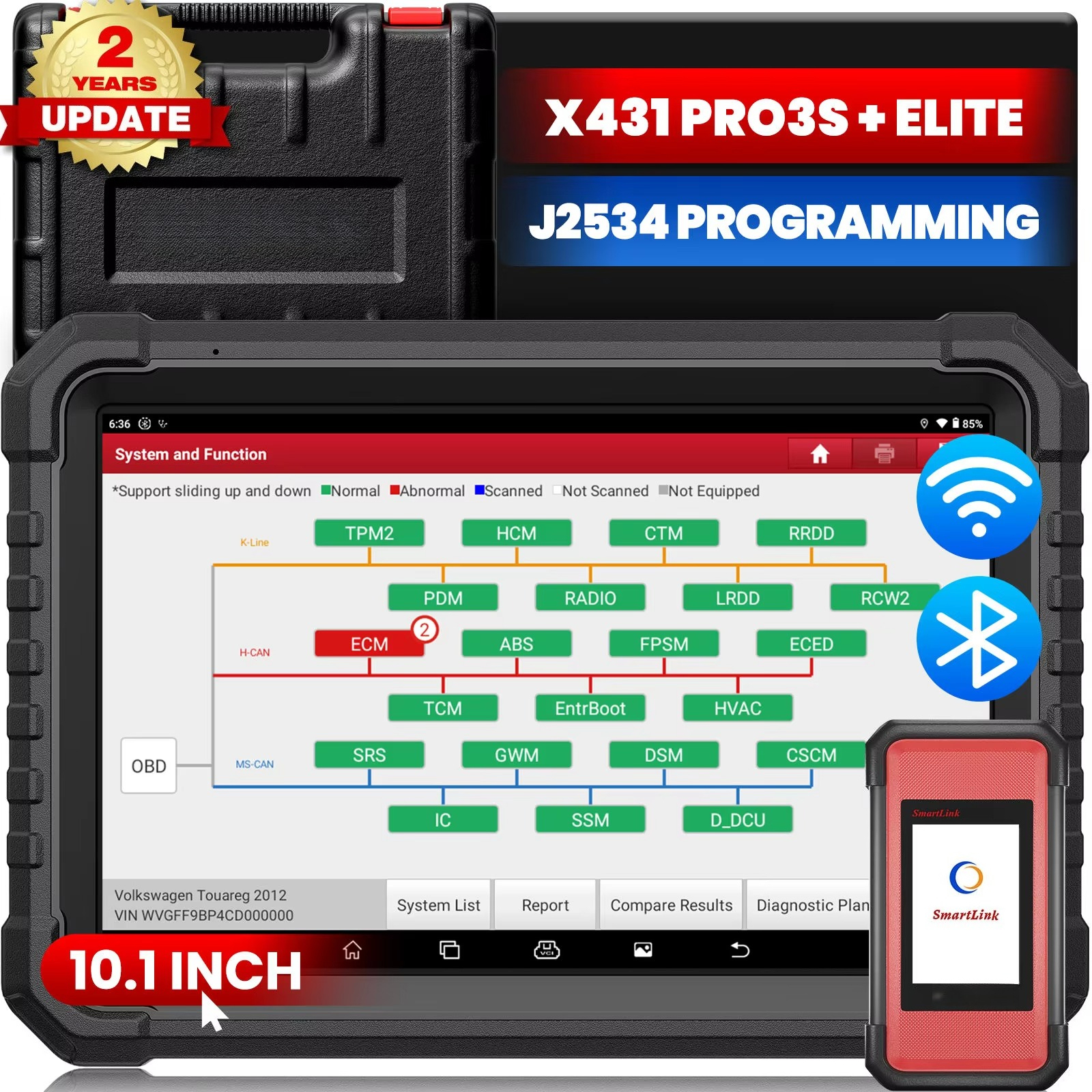 Professional  X431 PRO3 V+ ELI - Car Diagnostic Tool recensie en prijs