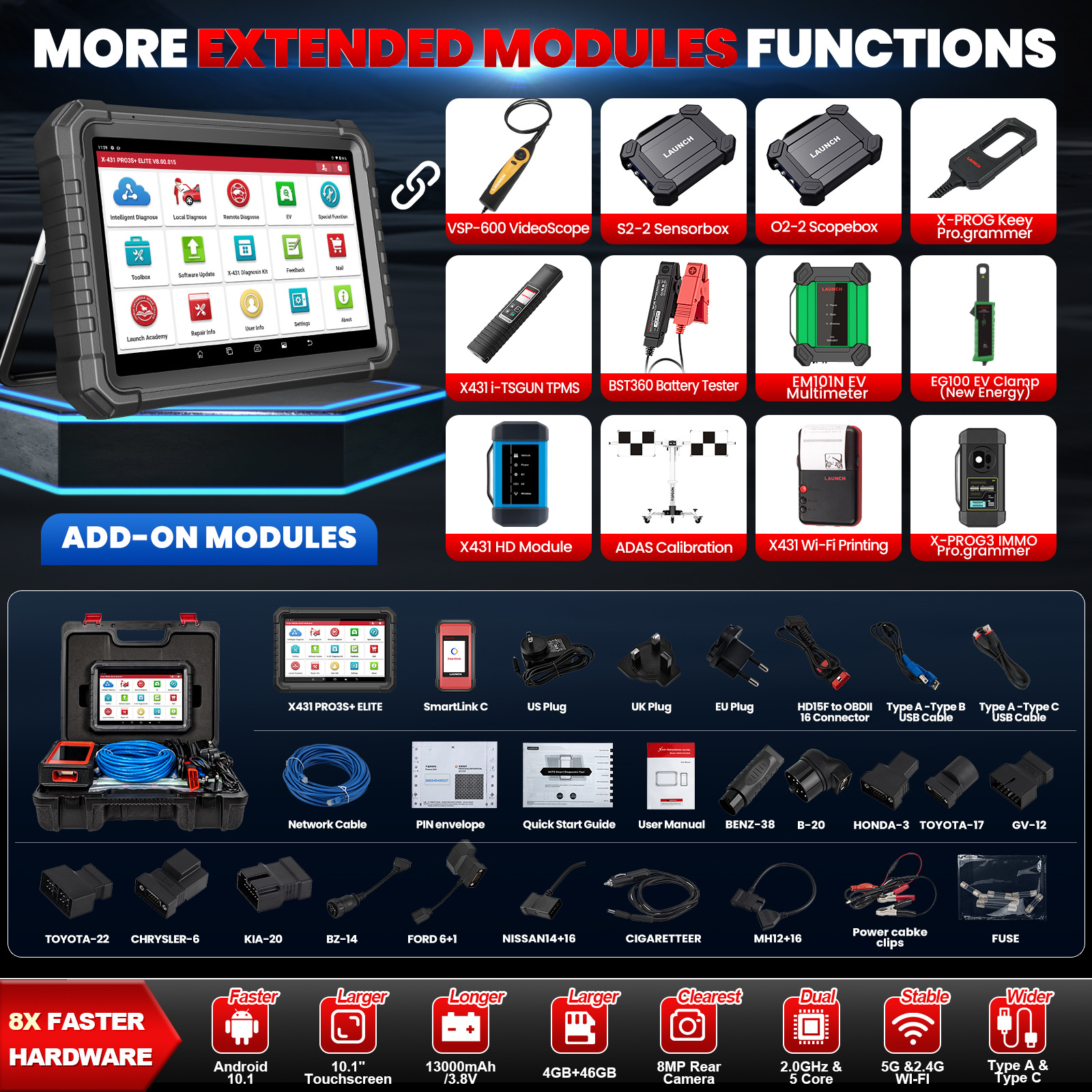 Professional  X431 PRO3 V+ ELI - Car Diagnostic Tool recensie en prijs