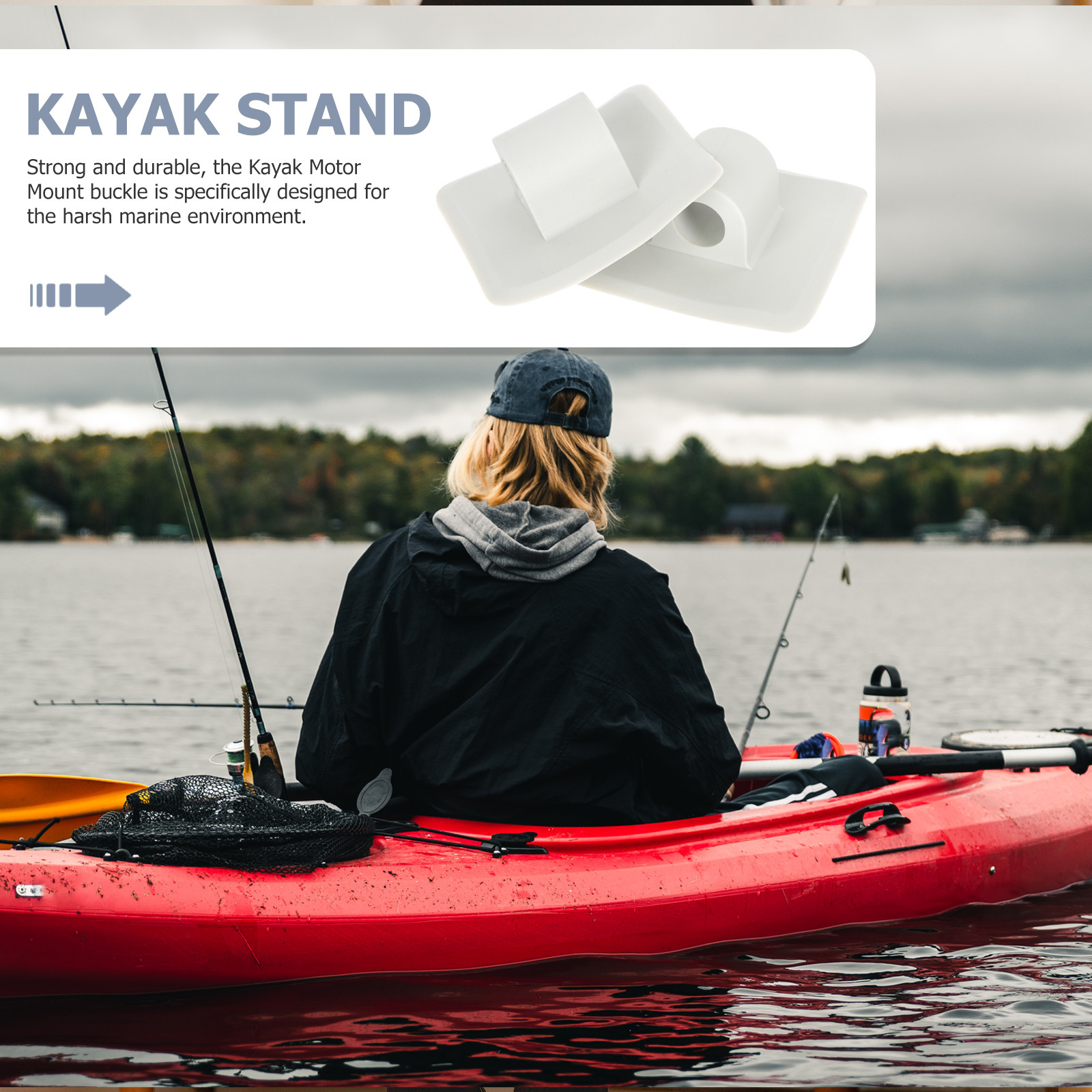 2Pcs Kayak Motor Mount Heavy D - Engine Stand Heavy Duty recensie en prijs
