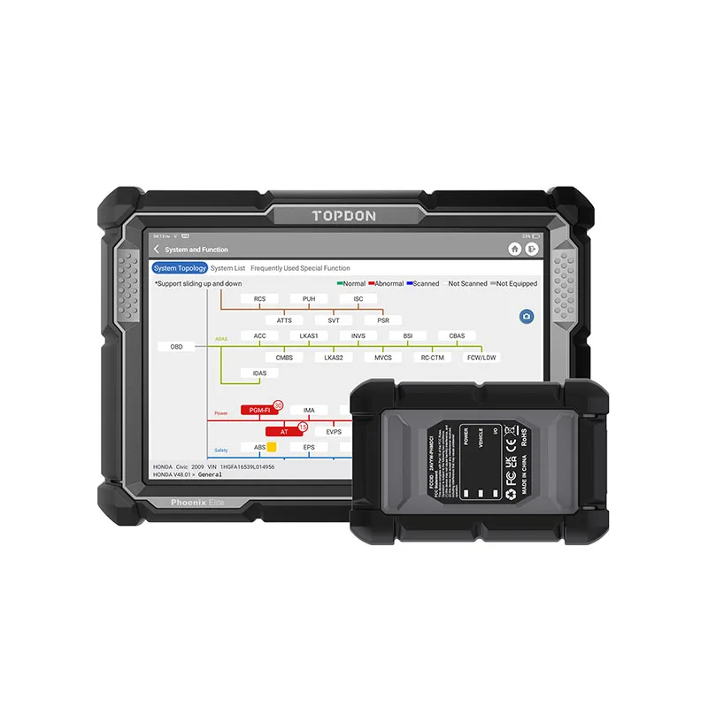 TOPDON PHOENIX ELITE Car Ecu U - Car Diagnostic Tool recensie en prijs