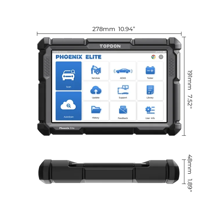 TOPDON PHOENIX ELITE Car Ecu U - Car Diagnostic Tool recensie en prijs