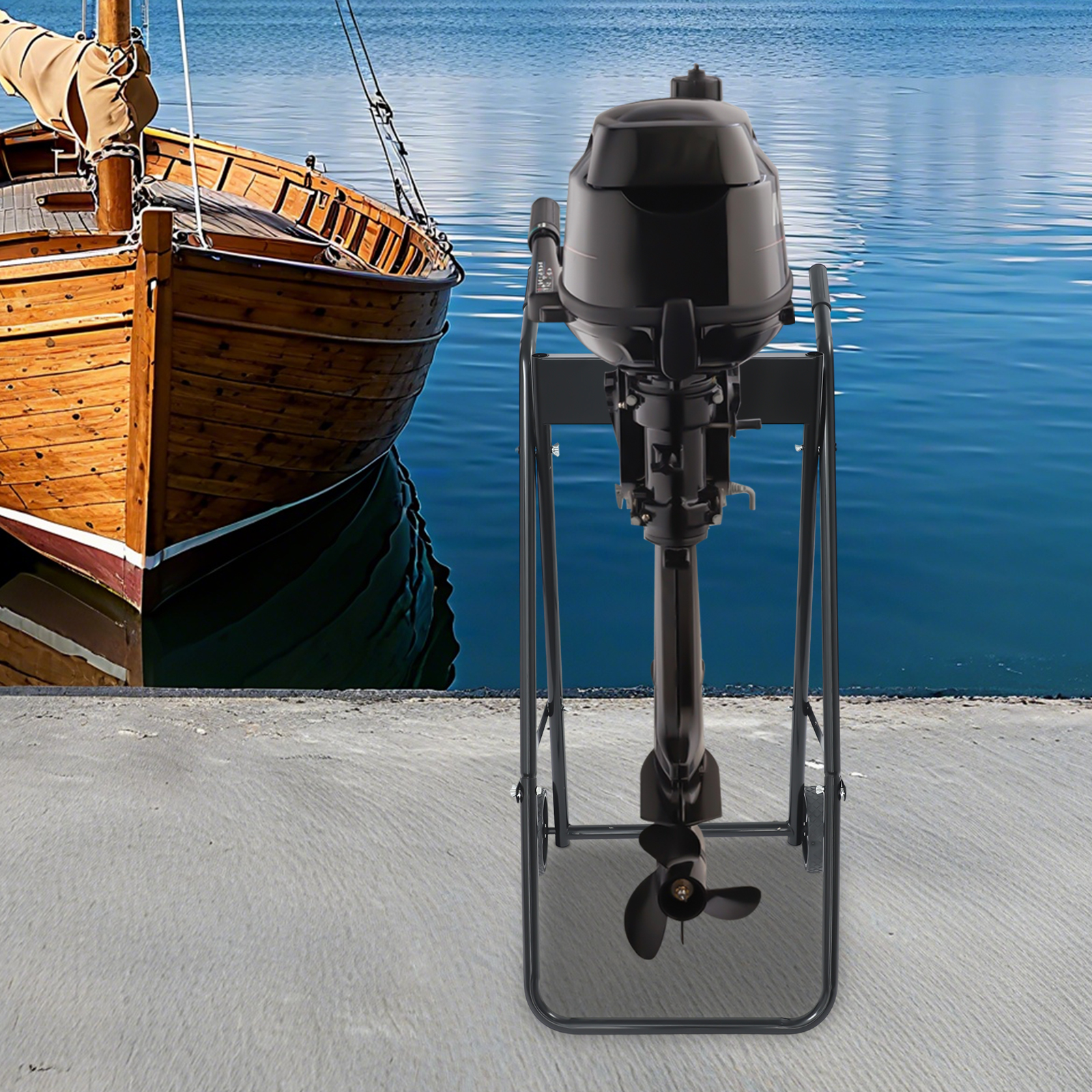 Folding Outboard Boat Motor Ca - Engine Stand Heavy Duty recensie en prijs