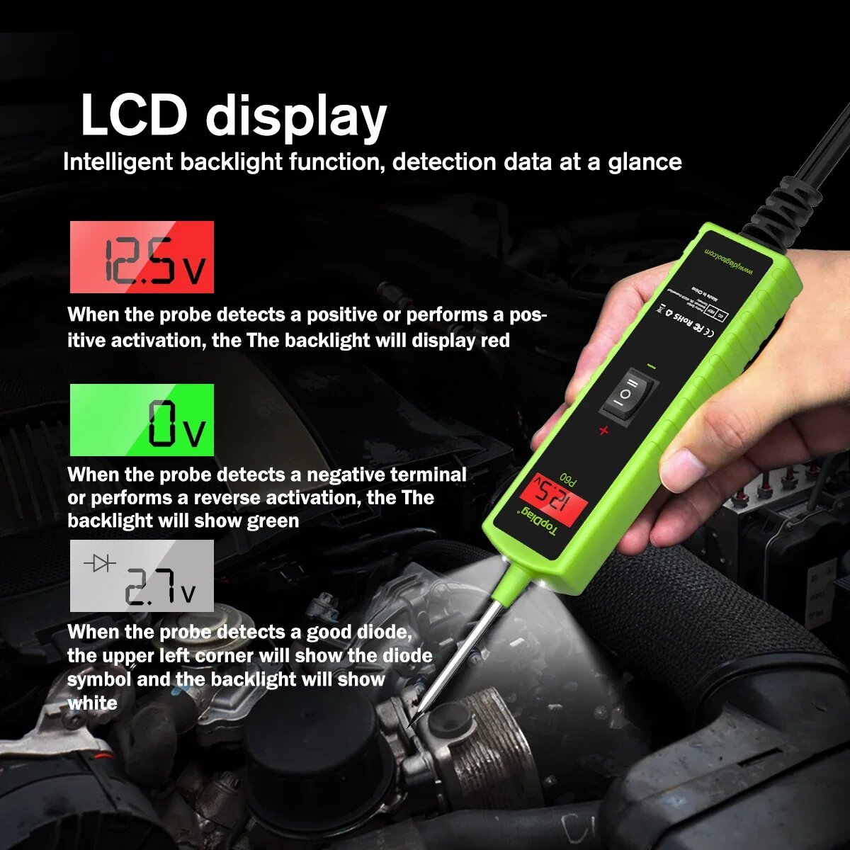 Jdiag P60 Automotive Power Cir - Car Diagnostic Tool recensie en prijs