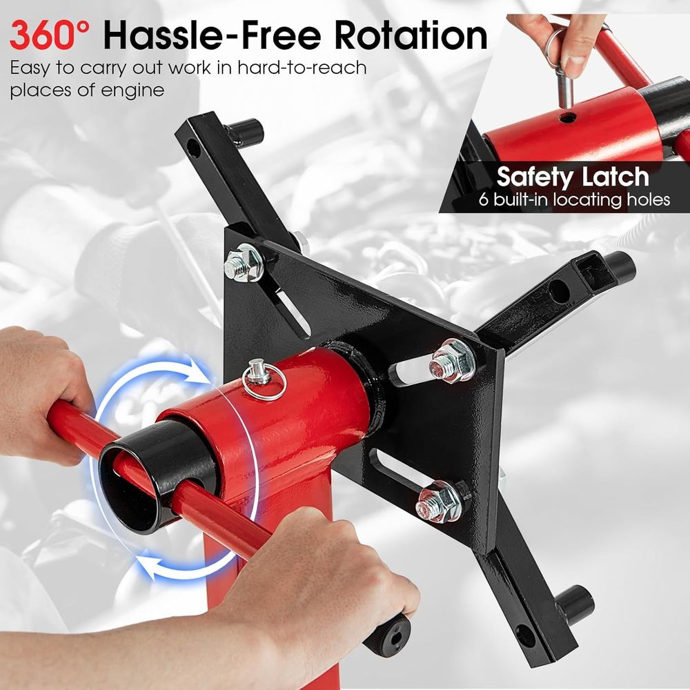 750 lbs Capacity Rotating Engi - Engine Stand Heavy Duty recensie en prijs