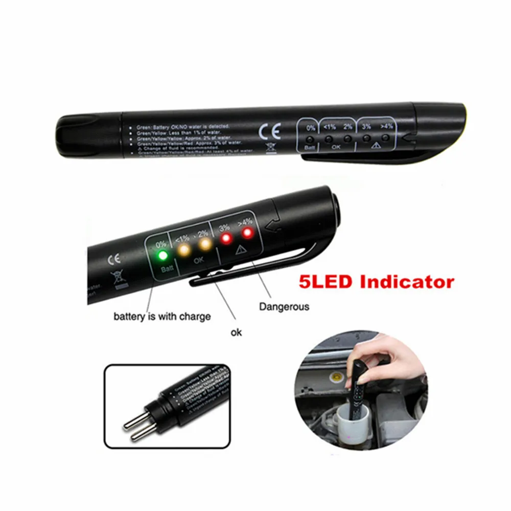 Car Brake Fluid Tester 5 Leds  - Car Diagnostic Tool recensie en prijs