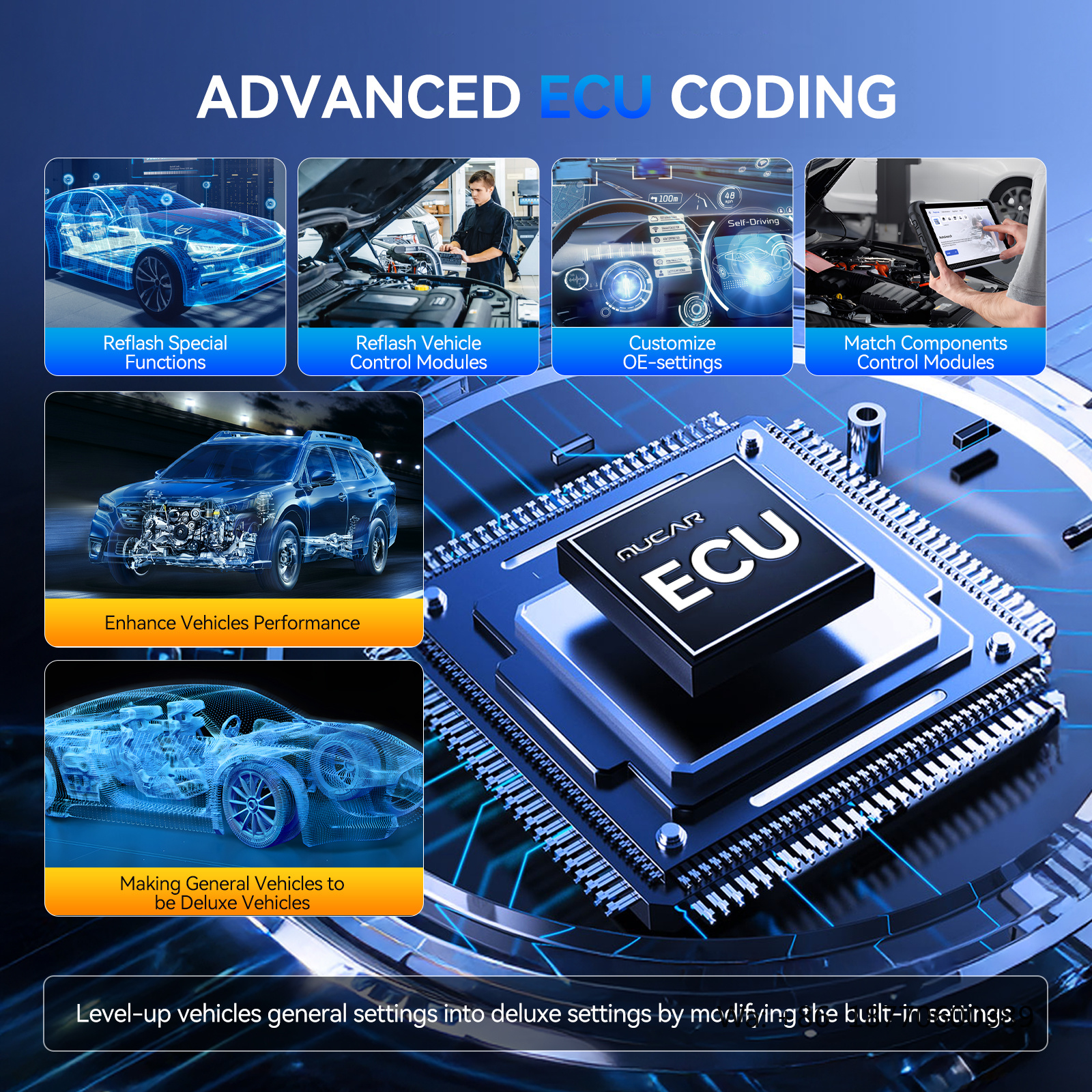 MUCAR 892BT AI Intelligent Dia - Car Diagnostic Tool recensie en prijs