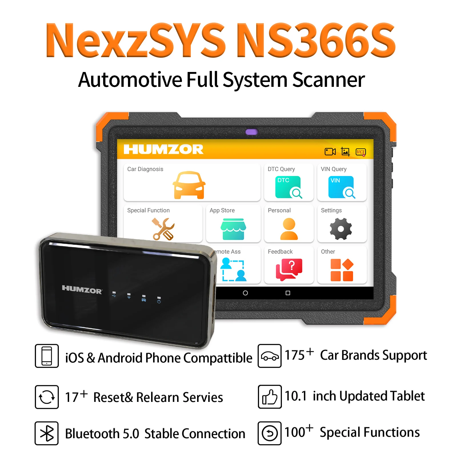 Humzor NexzSYS 366 Supper Full - Car Diagnostic Tool recensie en prijs