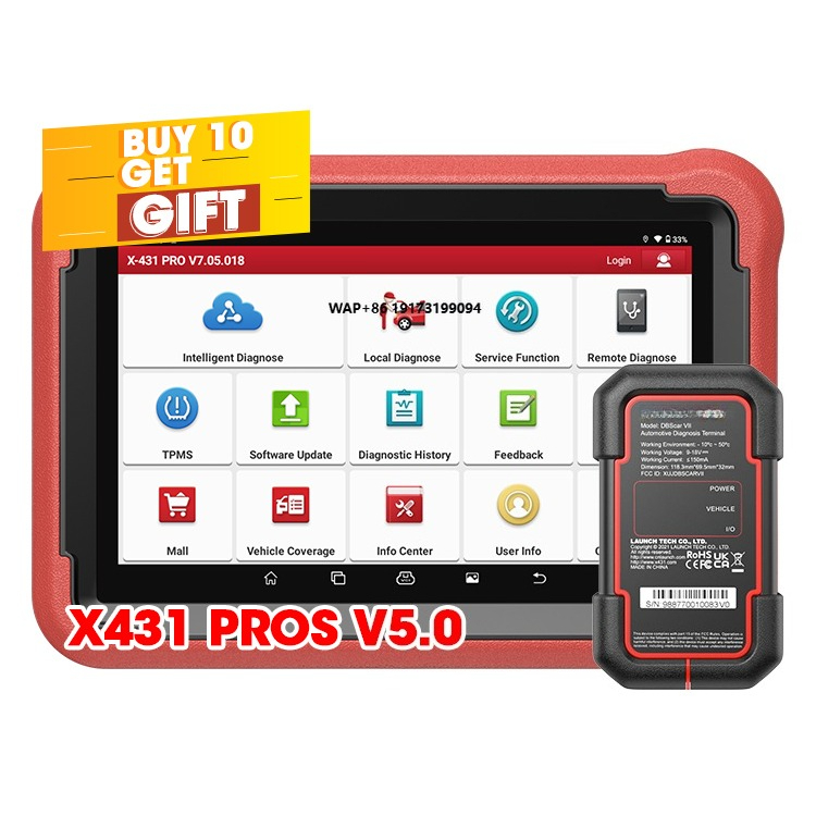 Original  X431 Pros v 5.0 V1.0 - Car Diagnostic Tool recensie en prijs