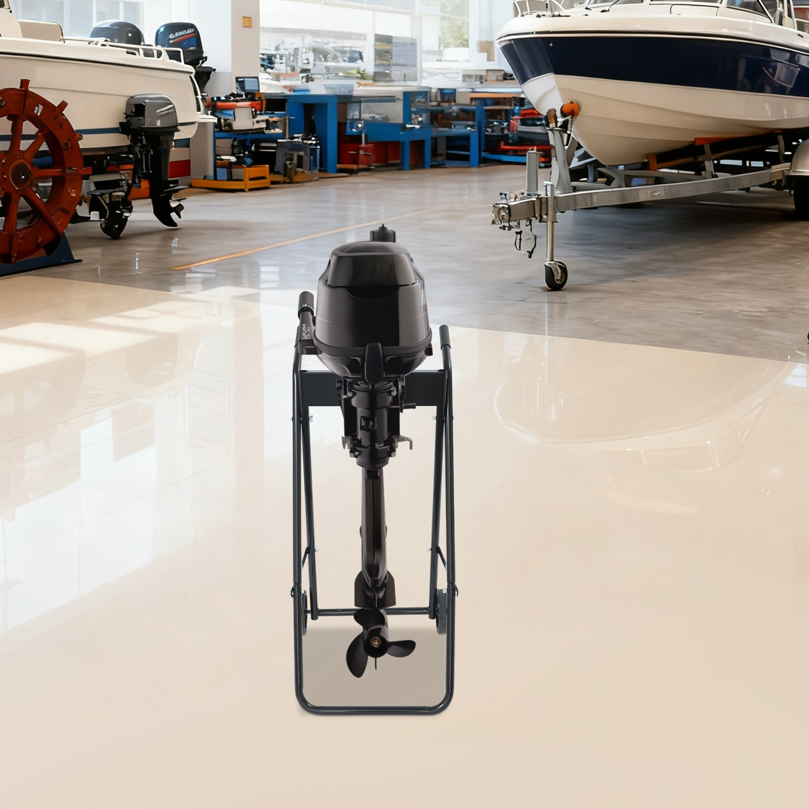 Outboard Machine Trailer Folda - Engine Stand Heavy Duty recensie en prijs
