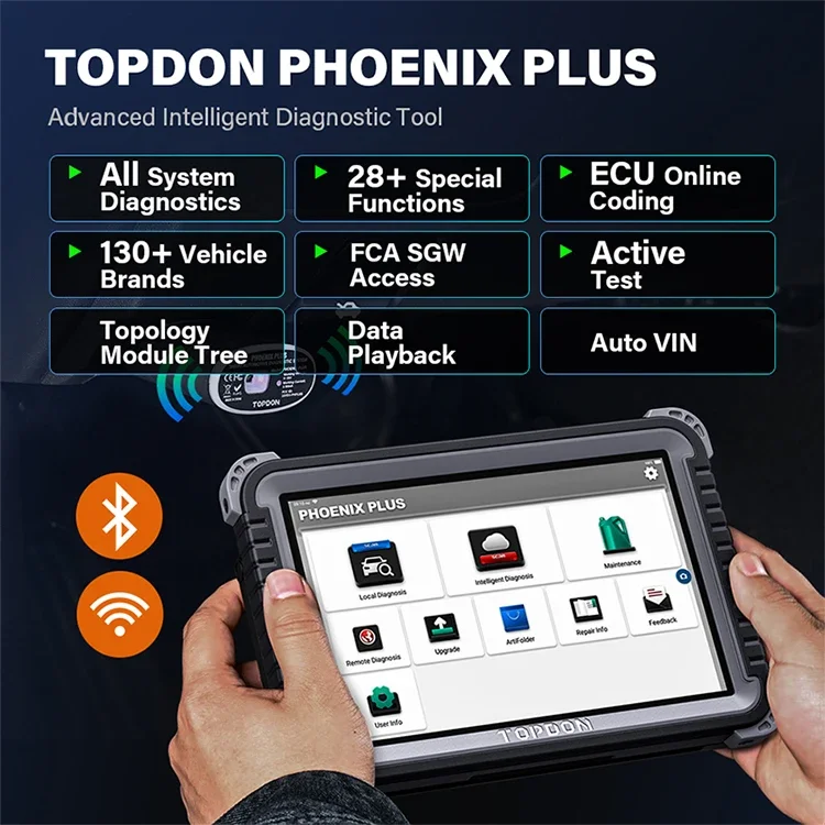TOPDON Phoenix Plus  Automotiv - Car Diagnostic Tool recensie en prijs